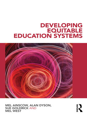 cover image of Developing Equitable Education Systems
